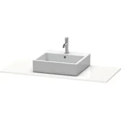 Duravit Konsole „XSquare“ in Taupe Seidenmatt