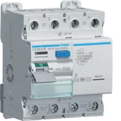 Hager Fehlerstromschutzschalter CDB640E