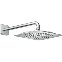hansgrohe Kopfbrause Axor Citterio C 1j m Br.Arm, Mind.-Druck 1,5 bar, chrom
