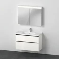 Duravit D-Neo Möbel-Set DE011702222 1005mm, Weiß Hochglanz