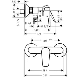 hansgrohe Spültischarmatur