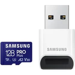 Samsung microSD Card PRO Plus 2023 128 GB inkl. USB-Kartenlese