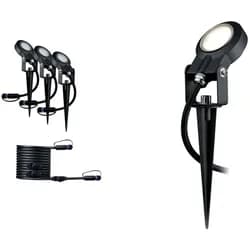 PLM 93689 - Plug&Shine Erdspieß Set Sting IP67, 18 W, 100°