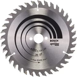 BOSCH PRO Wood Kreissägeblatt 160mm, T36 1 St.