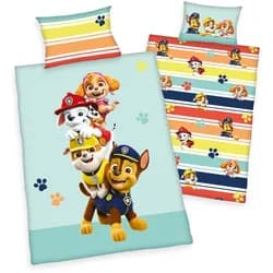 Baby Best PAW PATROL Renforcé-Bettwäsche 40x60 / 100x135 cm, mehrfarbig