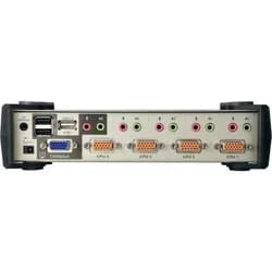 Masterview CS1734B-A 4 Port Switch