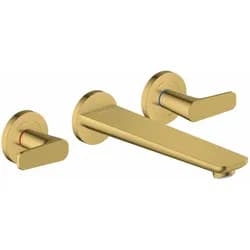 AXOR 49482990 3-Loch Fertigset Wannemisch.Wand UP - Gold
