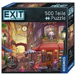 Kosmos Puzzle EXIT Der Auftrag Paris, 500 Puzzleteile bunt