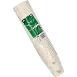 PAPSTAR pure Becher Pappe 200 ml Ø 8 cm creme 50 Stück