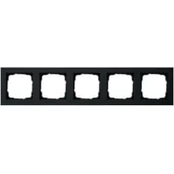Gira Abdeckrahmen 5f. sw 021509