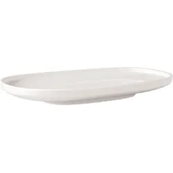 Villeroy & Boch Servierplatte Afina, Porzellan, 23x13x2,5cm weiß