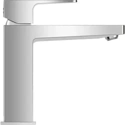 Duravit Waschtisch-Einhebelmischer M FreshStart Manhattan Ausl. 129mm, o. Zugst.Abl.Gar., chrom