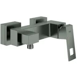 Grohe Eurocube Brausearmatur 23145AL0 hard graphite gebürstet, Wandmontage