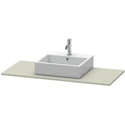 Duravit Konsole „XSquare“ in Taupe Seidenmatt