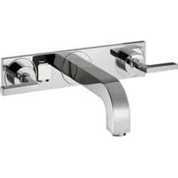AXOR 39148000 3-Loch Waschtischarm.Axor Citterio - Silber