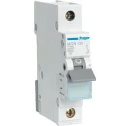 Hager Leitungsschutzschalter MCN125