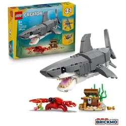 LEGO Wilder Hai mit Schatztruhe (31381)