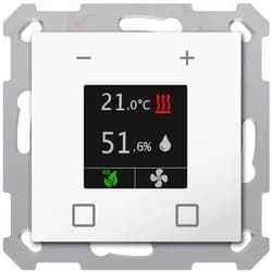 MDT Raumtemperaturregler, Thermostat, Weiss
