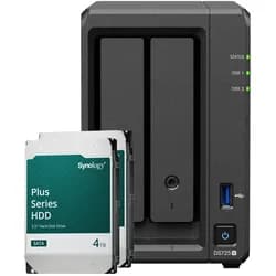 Synology DS725+ NAS-Server schwarz