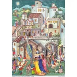 Adventskalender "Heilige drei Könige in bethlehem"