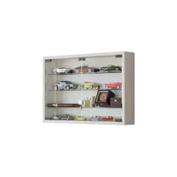 Hängevitrine in Weiß Mandosa M