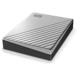 WD My Passport Ultra mobile Festplatte 4 TB silber
