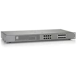 LevelOne FEP-1612W120 16-Port-Fast Ethernet-PoE-Switch