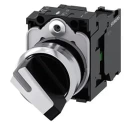 Selector switch o-i black white