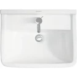 Duravit Waschtisch Starck 3 55cm, 1 Hahnloch, 0300550000, Farbe: Weiß