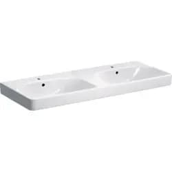 Geberit Smyle Square Doppelwaschtisch 120x48 cm 500.223.01.1