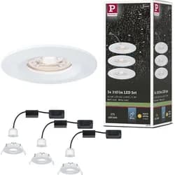 Paulmann LED Einbauleuchte Nova Mini Basisset starr - Weiß