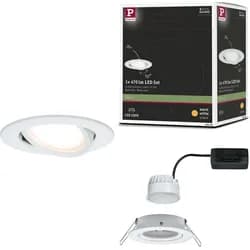 PAULMANN EBL Nova Coin rd schw LED 1x6W Ws m/Alu