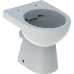 Geberit Stand-WC, Tiefspüler Renova Abg. hor, teilgeschl. F., rimfree, weiß