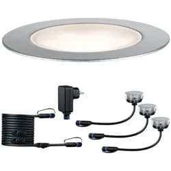 PLM 93692 - Plug&Shine Bodeneinbauleuchte Floor Eco IP65, 3000K, 3x1 W