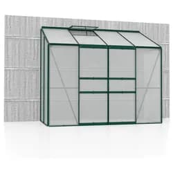 Vitavia Anlehn-Gewächshaus "Styx 3300",smaragd,3,3 m2