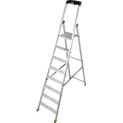 Krause Stehleiter »MONTO Solido« 8 Stufen silber, 255 cm