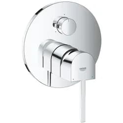 GROHE Plus Einhandbatterie, mit 3-Wege Umstellung, Unterputzmontage, 24093003, Farbe: Chrom