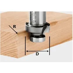 Festool Abrundfräser HW HW R2-OFK 500