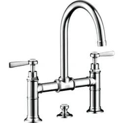 AXOR 16511000 Zweigriff Waschtischarmatur 220 Axor - Silber