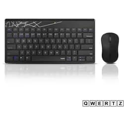 Rapoo 8000M Multi-Mode-Deskset Kabellos, Schwarz