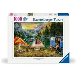 Ravensburger Puzzle Erwachsenenpuzzle 1000 Teile - Campingurlaub, Puzzleteile