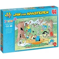 Jumbo Puzzle Jumbo 1110100877 - Jan van Haasteren Junior 23, Trampolinspringen, ..., Puzzleteile