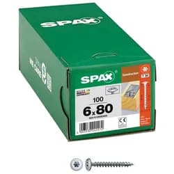 SPAX® Holzbauschrauben T30 6x80 100 St.