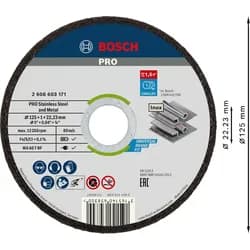 Standard for INOX WA 60 T BF