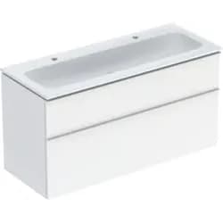 Geberit Möbel-Waschtischset iCon 120x63x48cm, w/KT, w hochgl., Gr. we. ma
