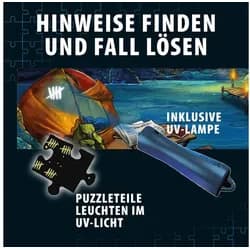 Kosmos Puzzle Krimipuzzle Die drei ??? Echo der Finsternis 300 Teile, Puzzleteile