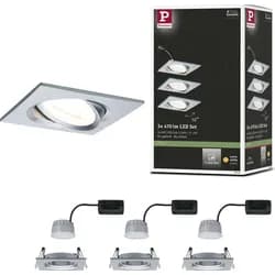 Deckenleuchte Nova in Alufarben max. 6,5 Watt Deckenlampe