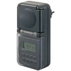 Brennenstuhl 1506706 Elektrischer Timer Grau Wochentimer
