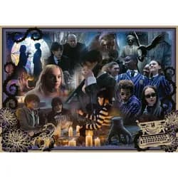 Ravensburger Puzzle Erwachsenenpuzzle 1000 Teile - Wednesday: Das Beste von Staffel 1, Puzzleteile