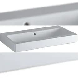Geberit iCon Waschtisch, 75x48,5cm o. Hl., m. Ül., weiß
